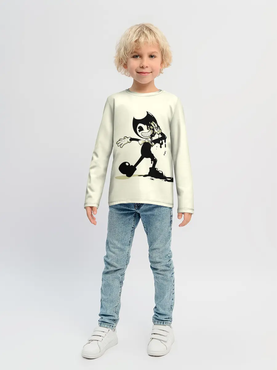 Детский лонгслив / Bendy And The Ink Machine