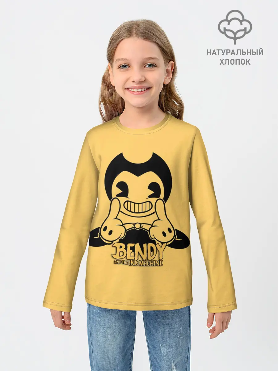 Детский лонгслив / Bendy And The Ink Machine