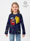 Детский лонгслив / Among Us | Van Gogh Style