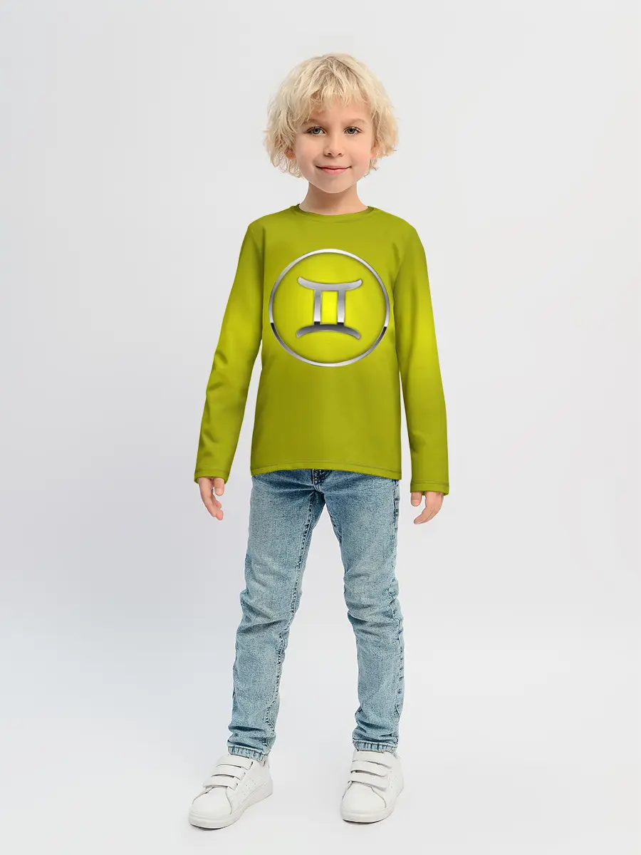 Детский лонгслив / Gemini