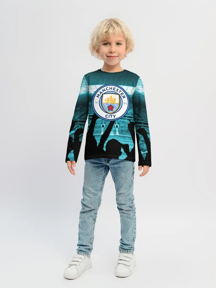 Детский лонгслив / Manchester City