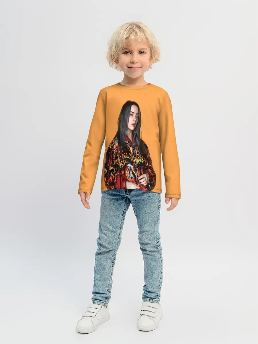Детский лонгслив / Billie eilish