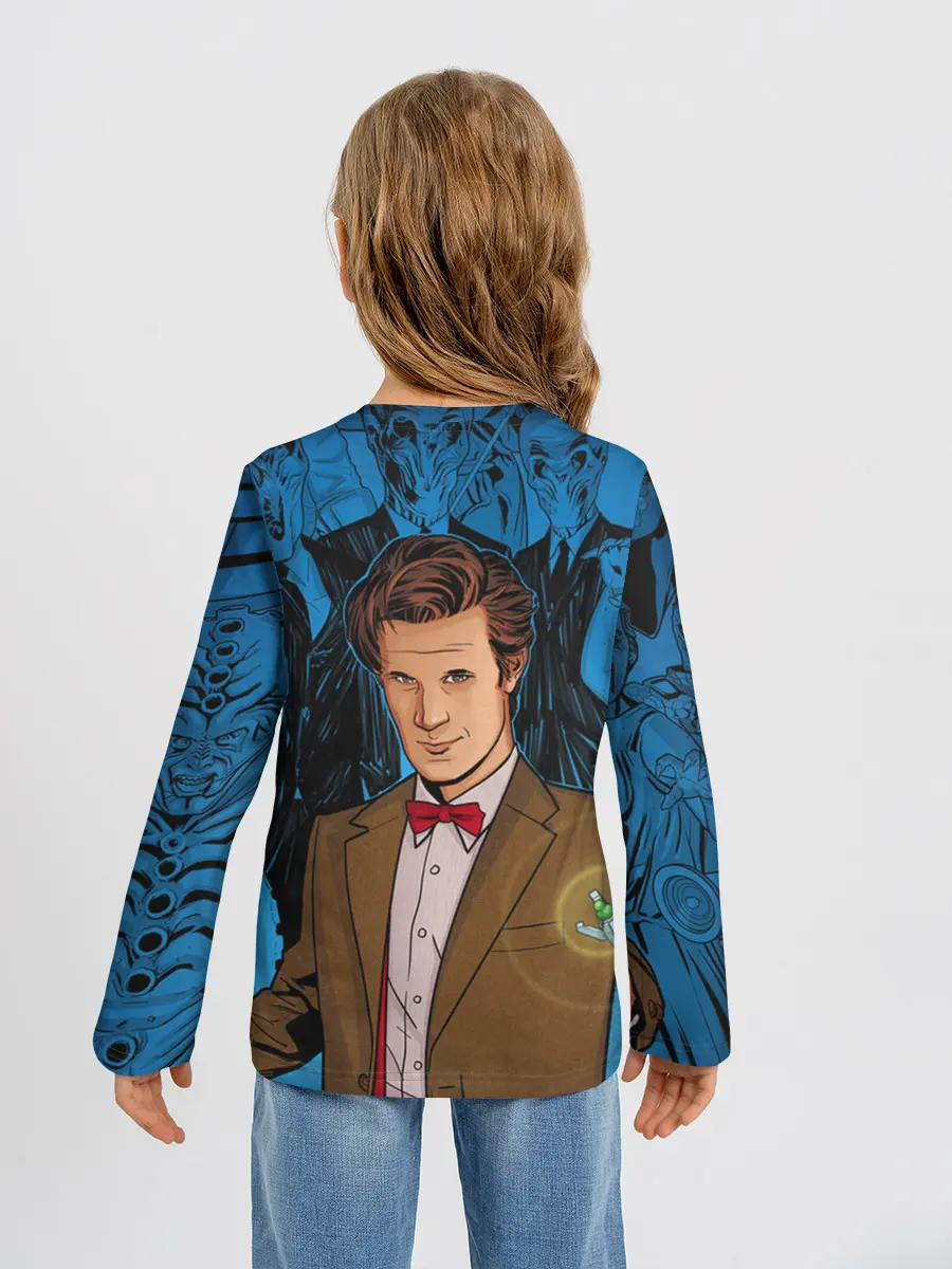 Детский лонгслив / Доктор Кто