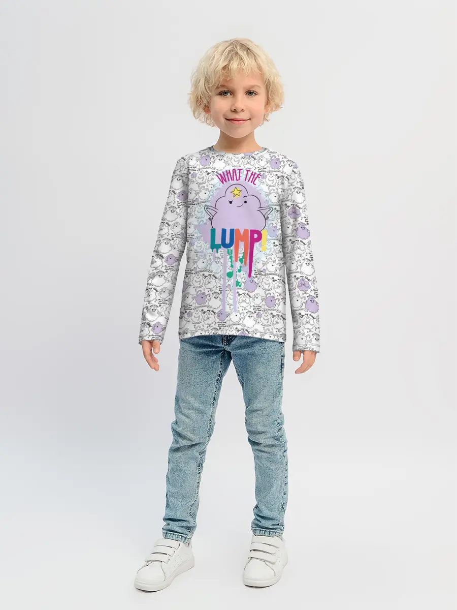 Детский лонгслив / What the Lump