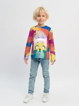 Детский лонгслив / Adventure Time