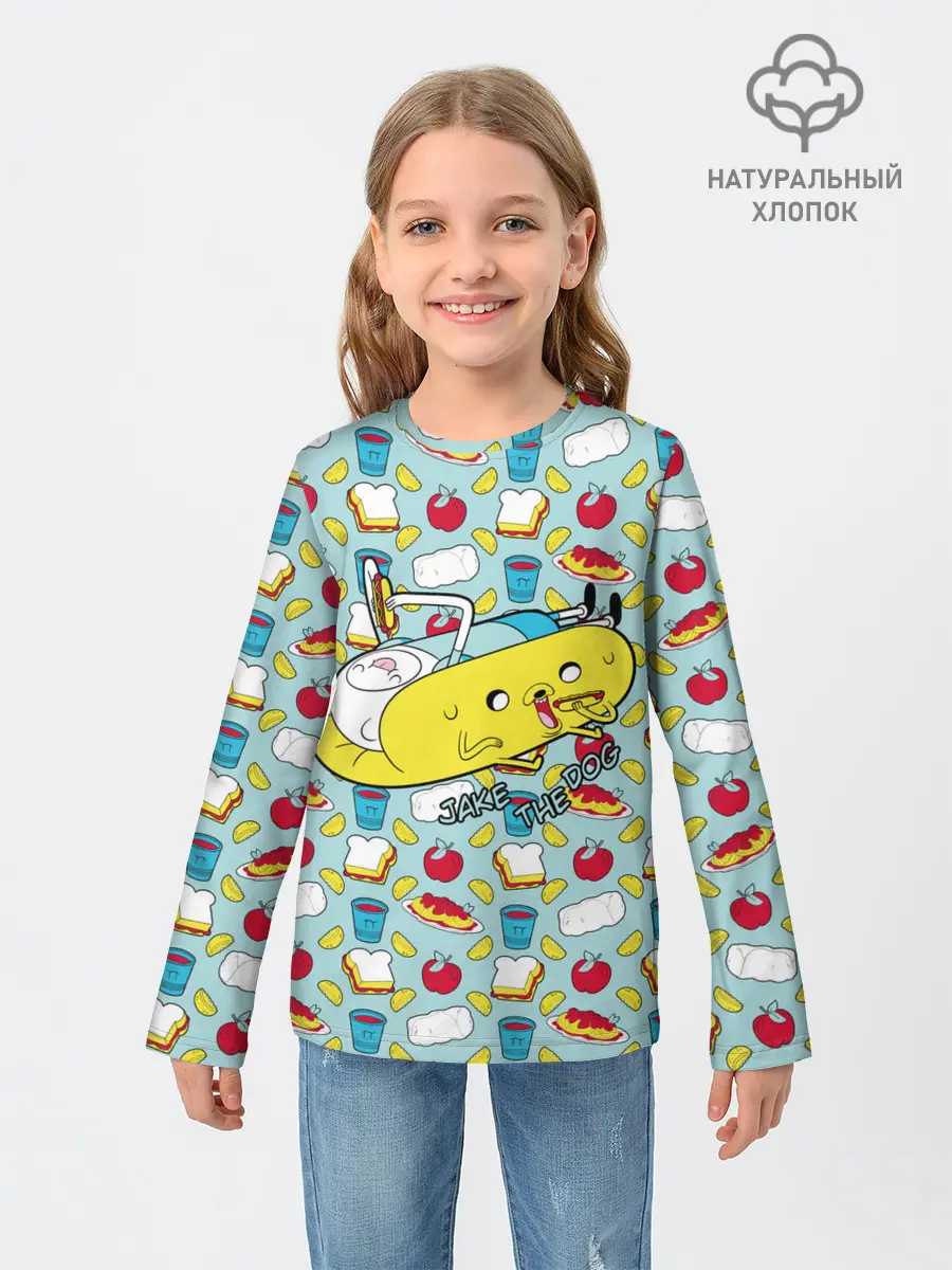 Детский лонгслив / Jake the Dog