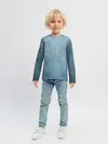 Детский лонгслив / Оттенки синего