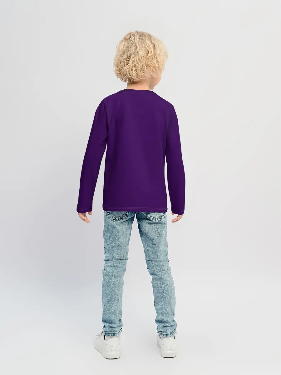 Детский лонгслив / Кот