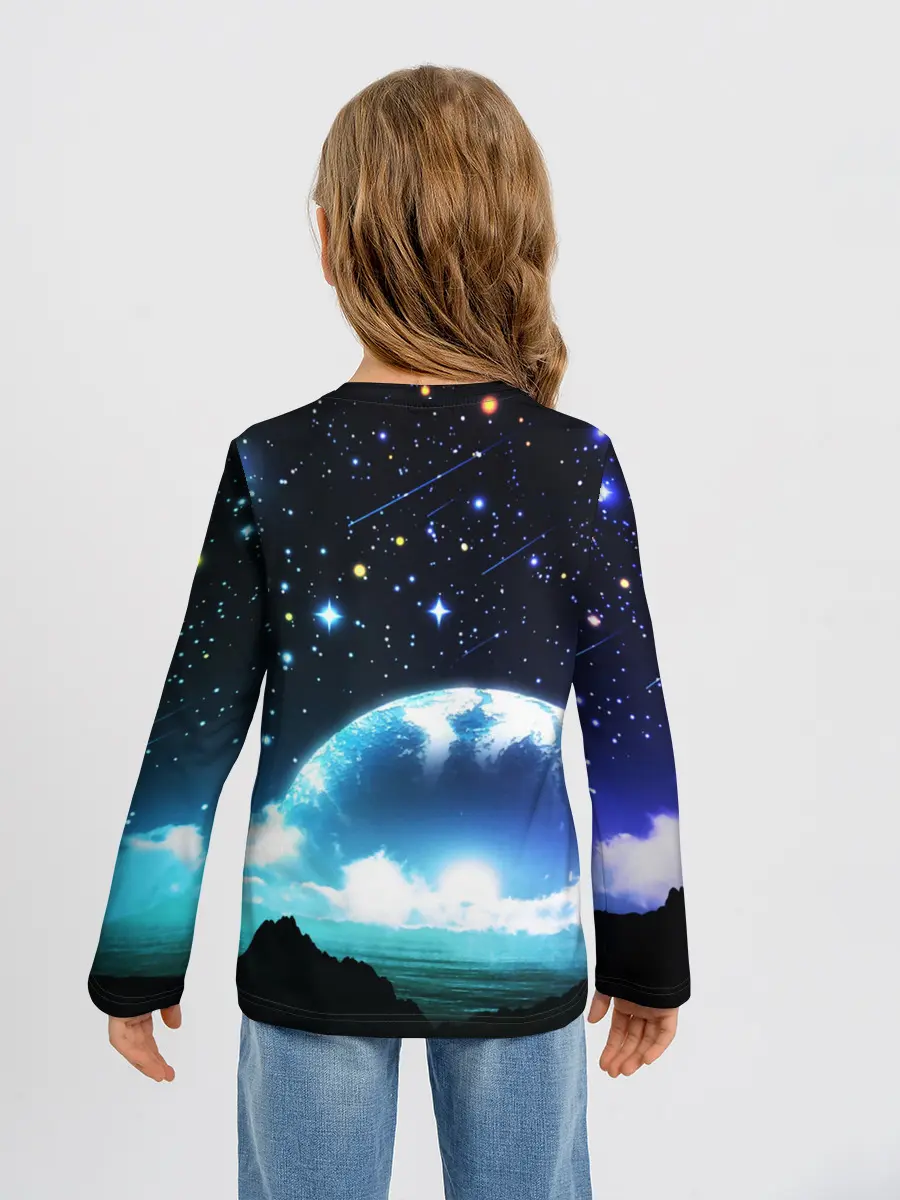 Детский лонгслив / ЛУНА