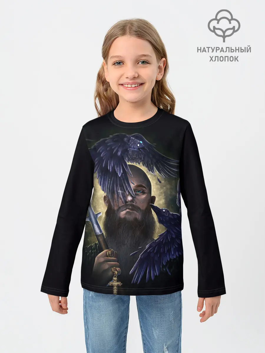 Детский лонгслив / vikings