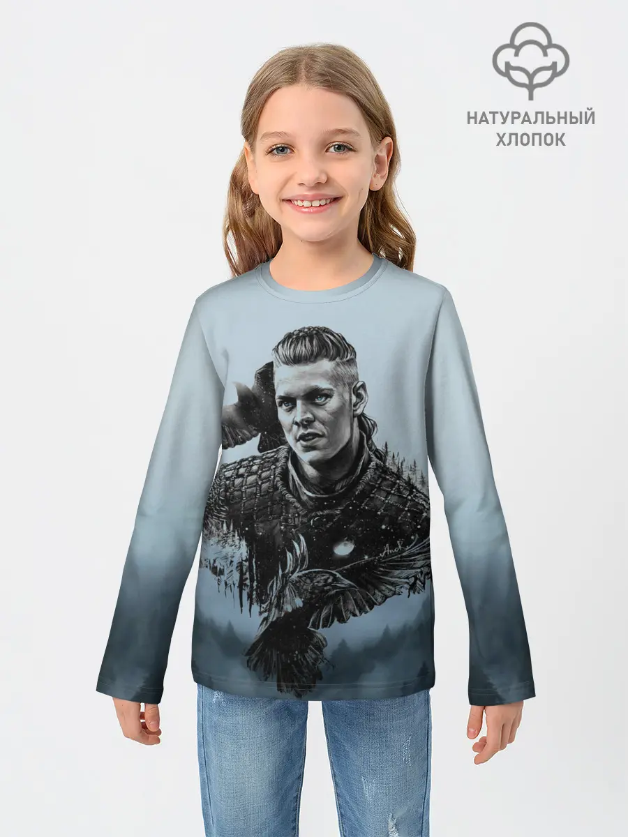 Детский лонгслив / vikings