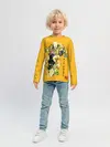 Детский лонгслив / За вардо на желтом