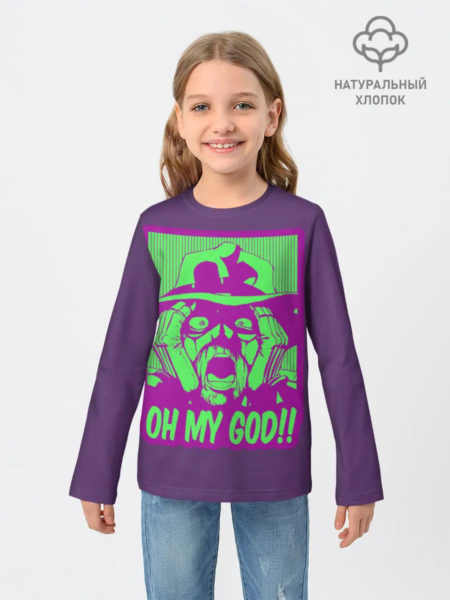 Детский лонгслив / Oh my good!!