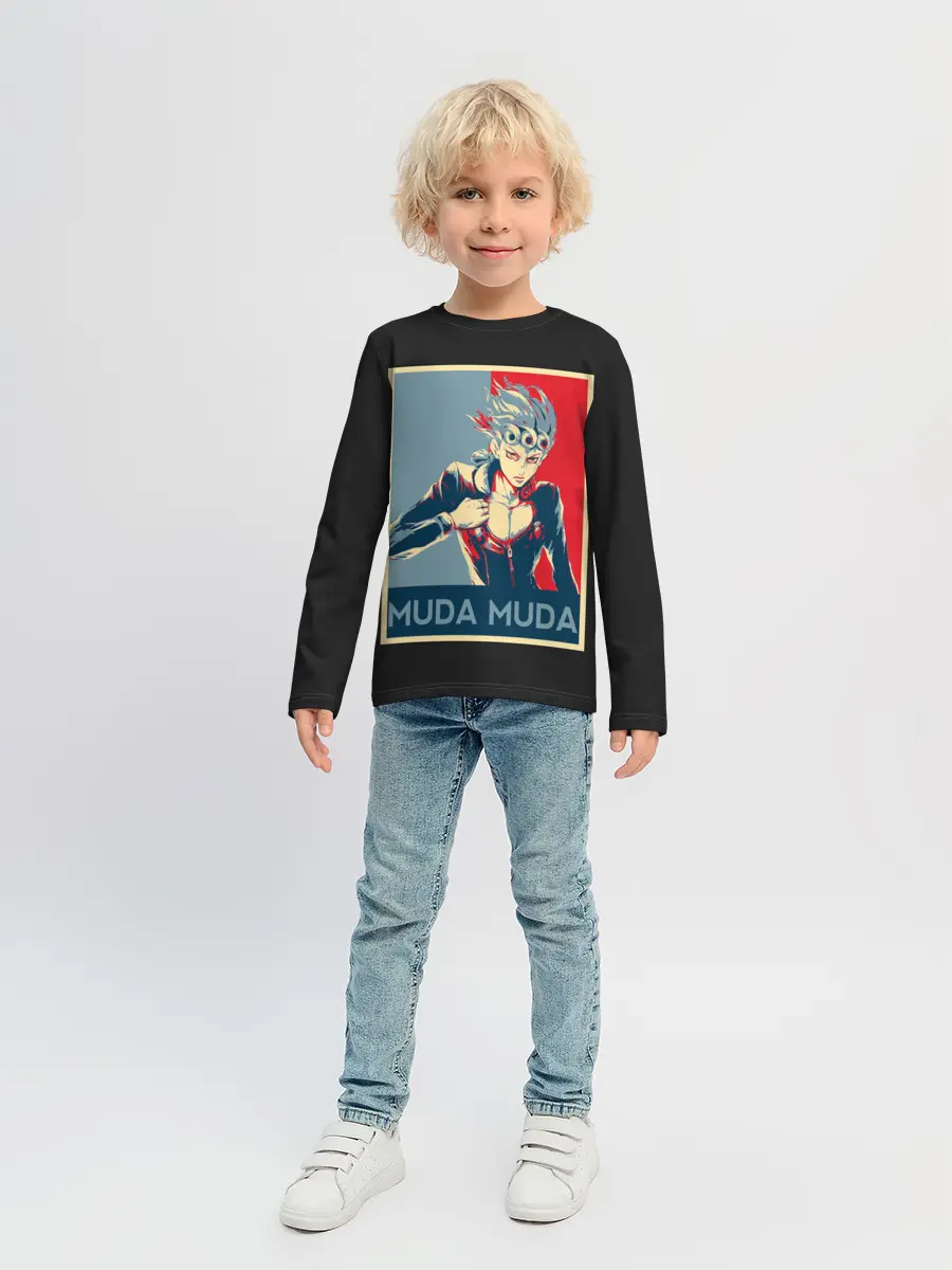 Детский лонгслив / JoJo Bizarre Adventure