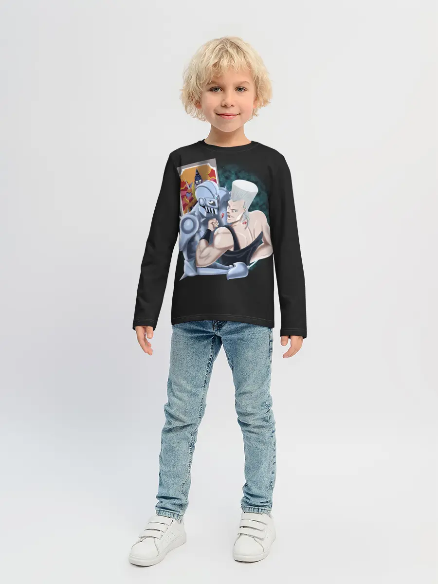 Детский лонгслив / Приключения ДжоДжо