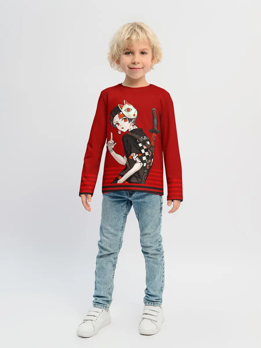 Детский лонгслив / Kimetsu no Yaiba