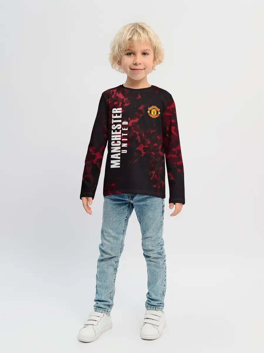 Детский лонгслив / Manchester United