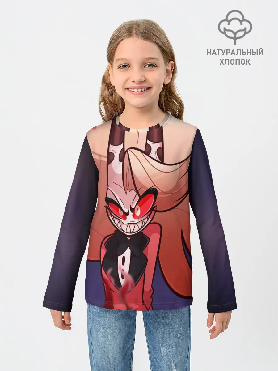 Детский лонгслив / Hazbin Hotel. Charlie