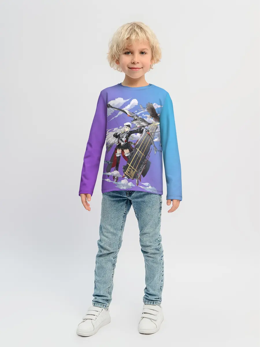 Детский лонгслив / Azur Lane Enterprise and Yorktown