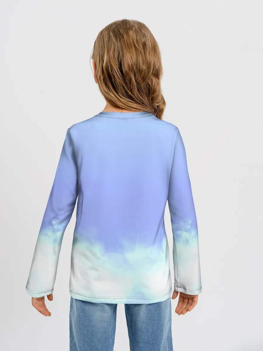Детский лонгслив / Лазурный путь