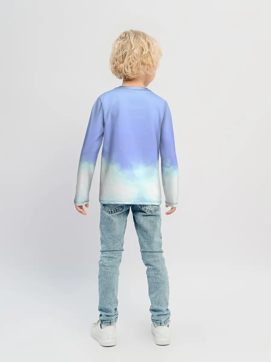 Детский лонгслив / Лазурный путь