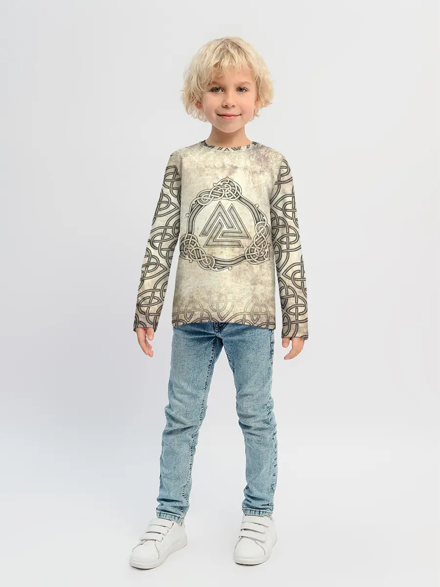 Детский лонгслив / Валькнут