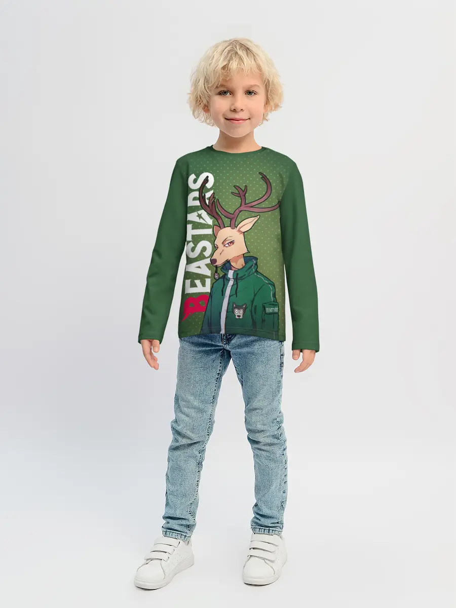 Детский лонгслив / Выдающиеся звери
