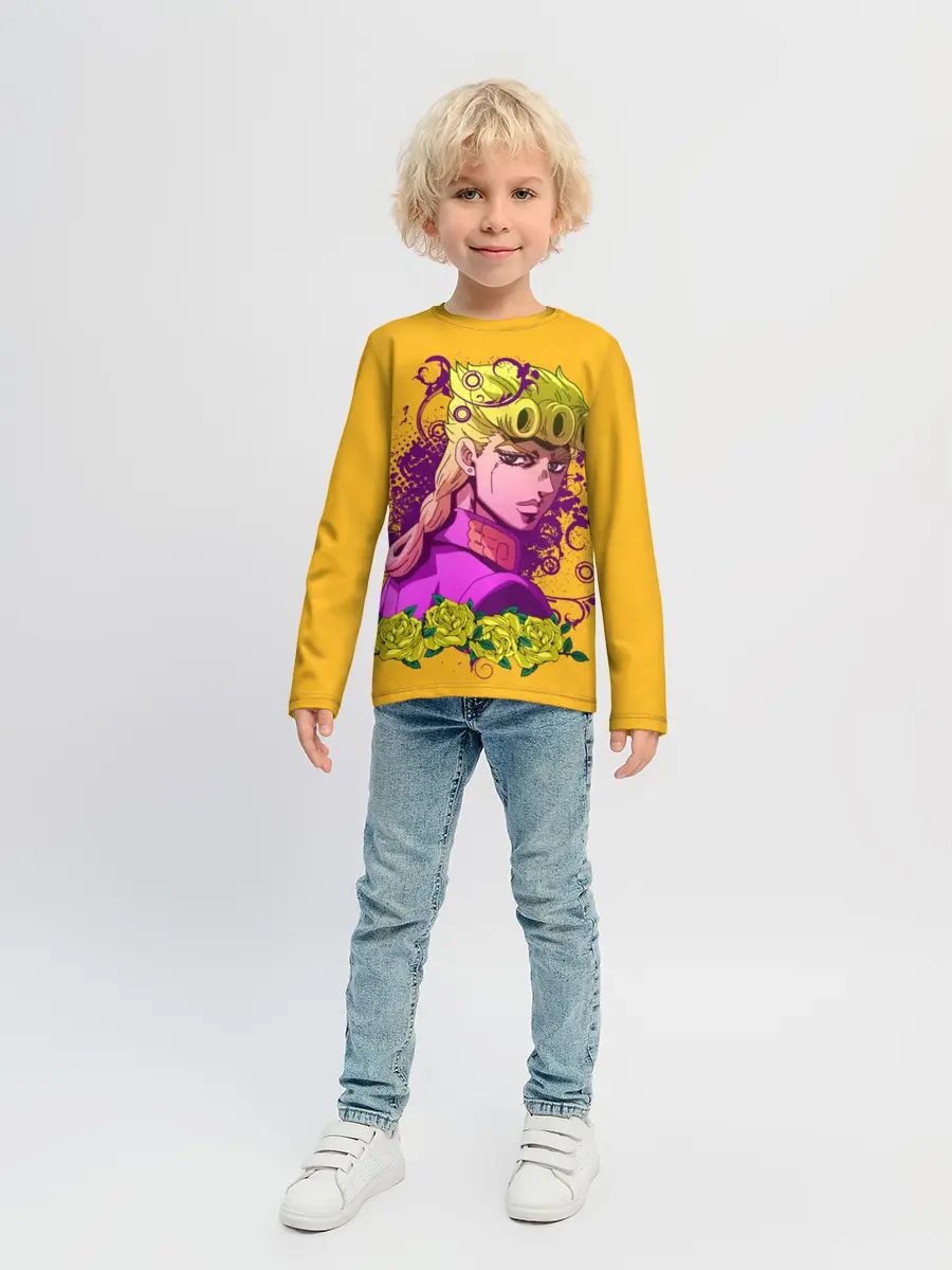 Детский лонгслив / JoJo Bizarre Adventure