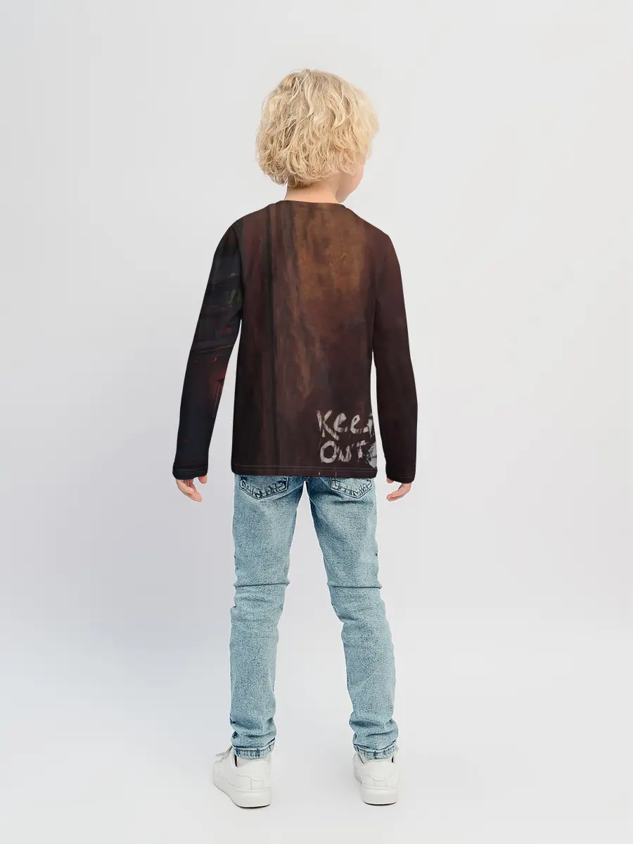 Детский лонгслив / Keep out