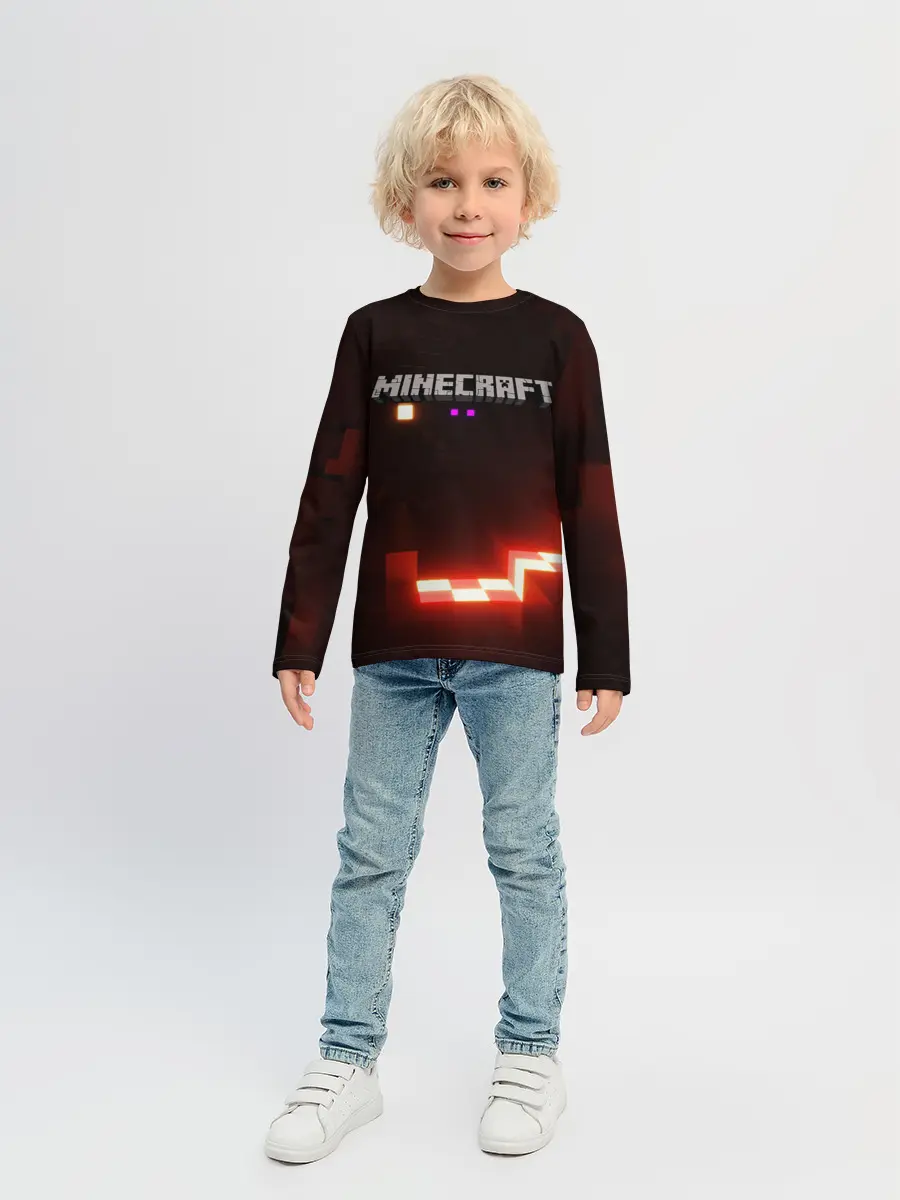 Детский лонгслив / MINECRAFT