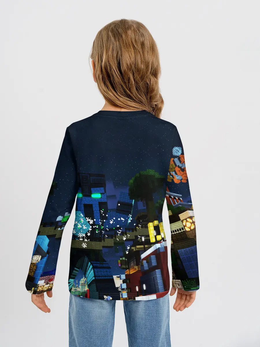 Детский лонгслив / MINECRAFT