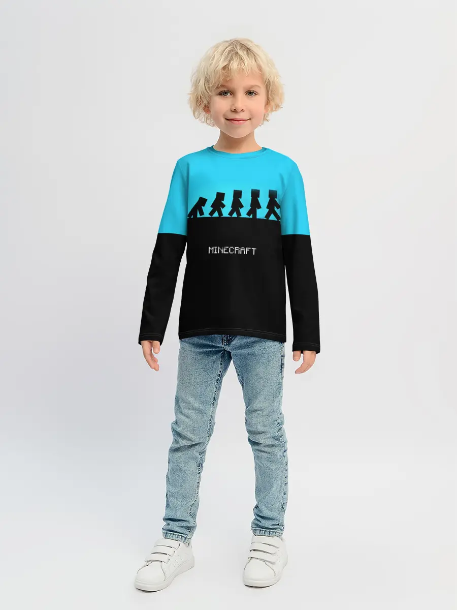 Детский лонгслив / MINECRAFT