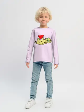 Детский лонгслив / MINECRAFT