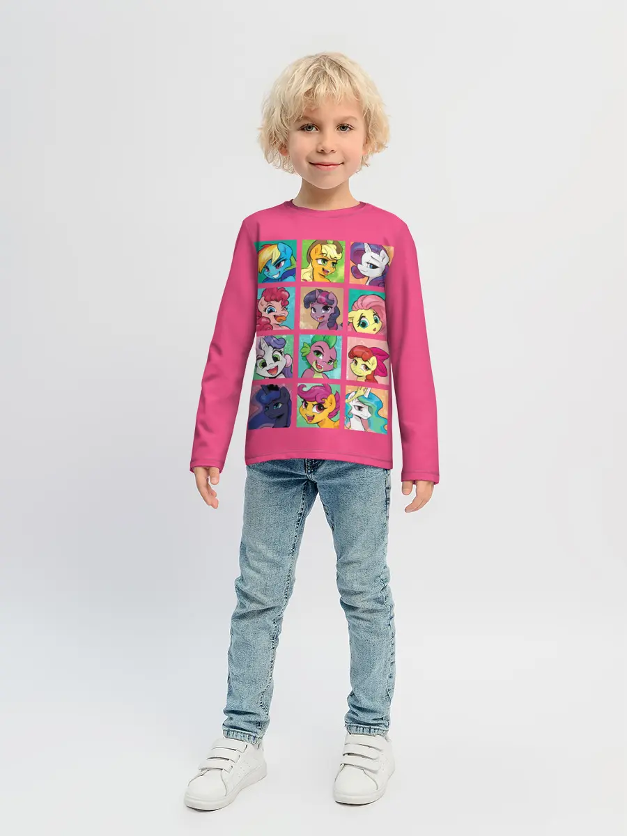 Детский лонгслив / My little pony
