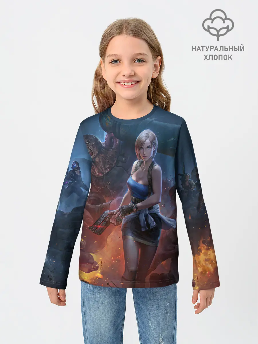 Детский лонгслив / RESIDENT EVIL | ОБИТЕЛЬ ЗЛА