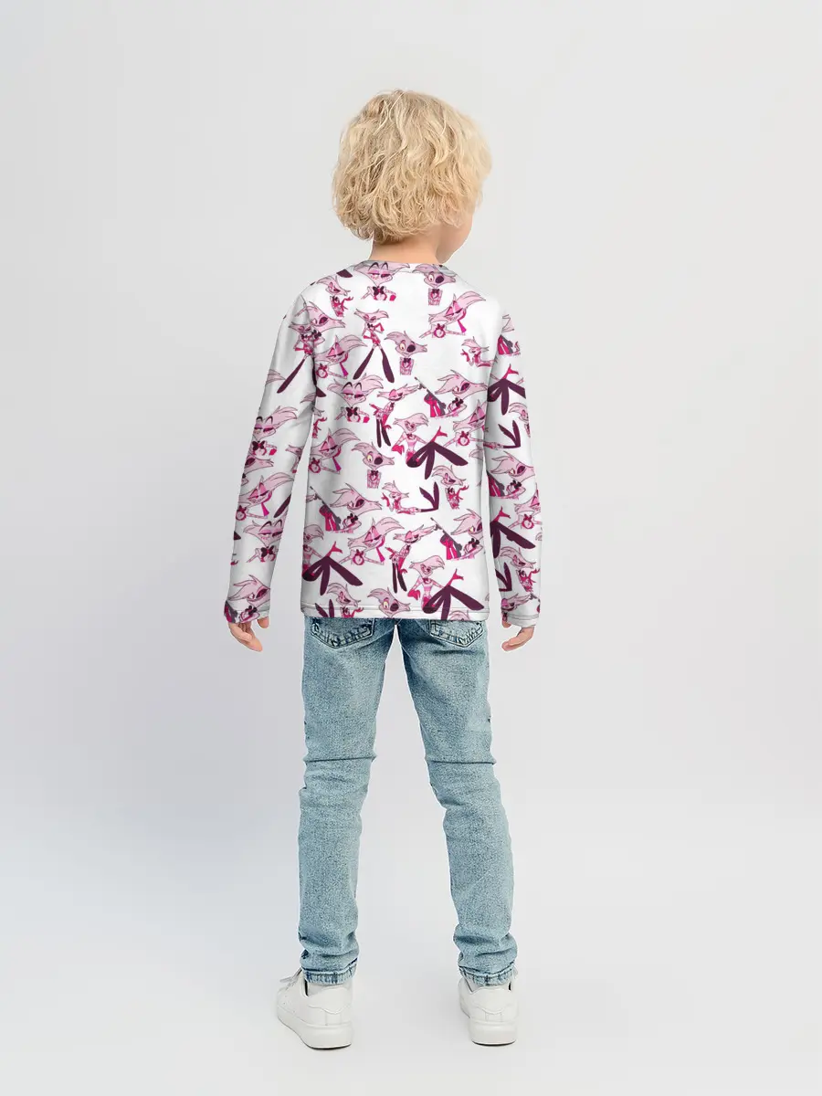 Детский лонгслив / Hazbin Hotel: Angel Dust