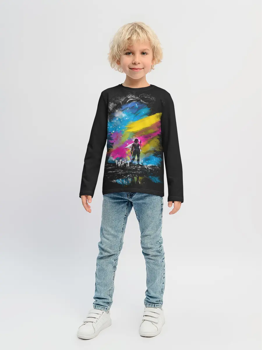 Детский лонгслив / Принцесса Мононоке