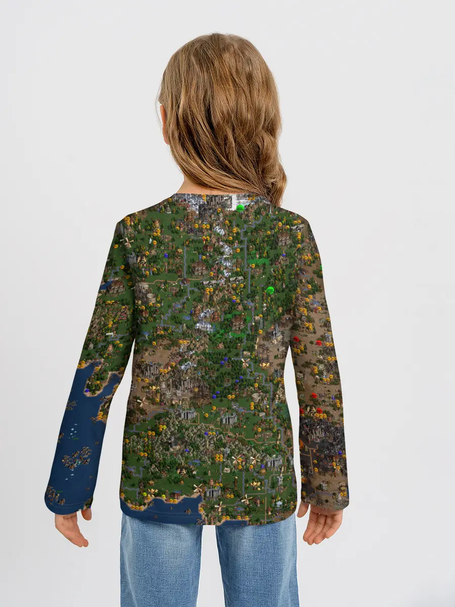 Детский лонгслив / Карта в Heroes 3