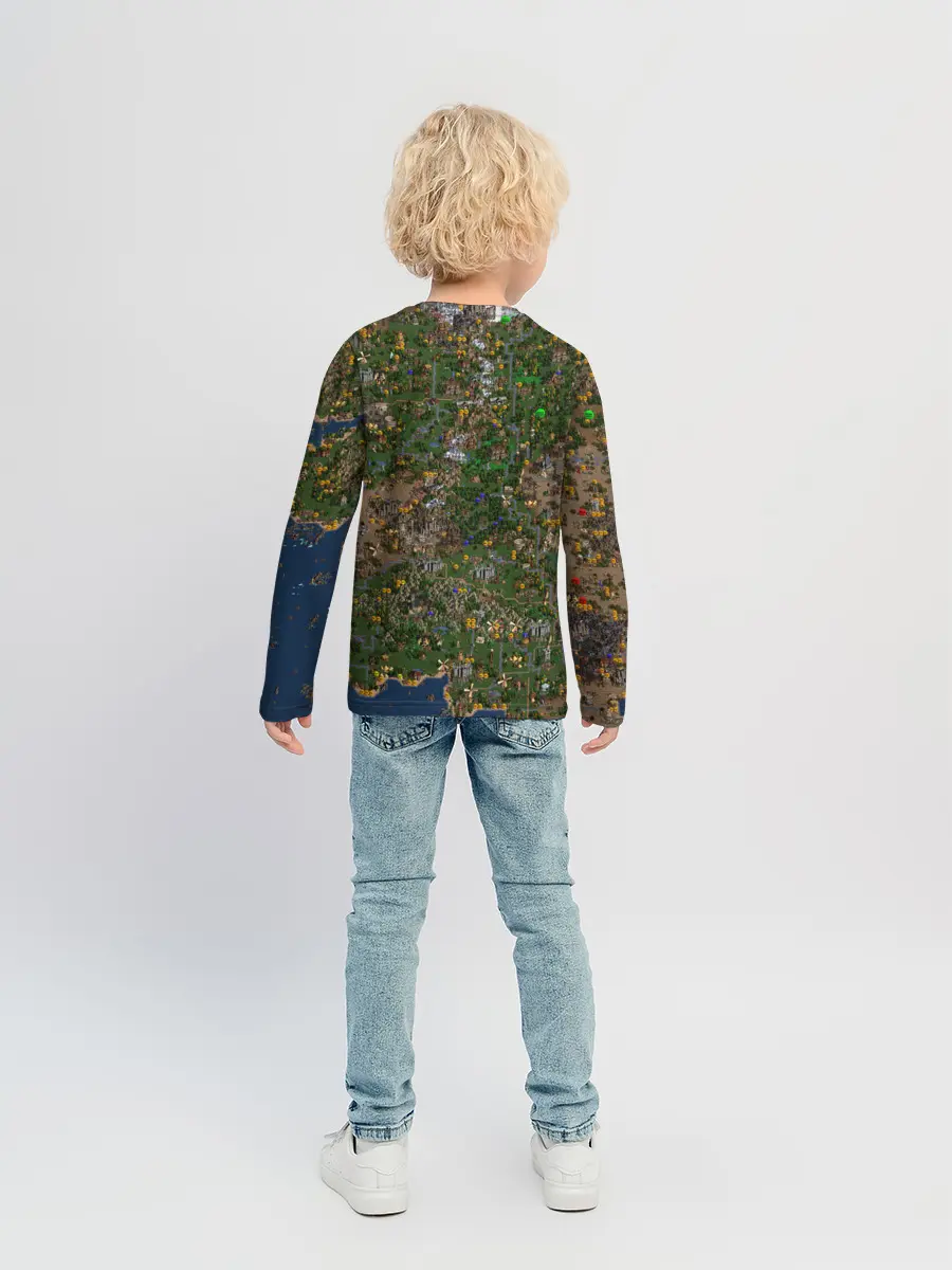 Детский лонгслив / Карта в Heroes 3