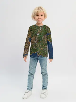 Детский лонгслив / Карта в Heroes 3