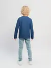 Детский лонгслив / 19-4052 Classic Blue
