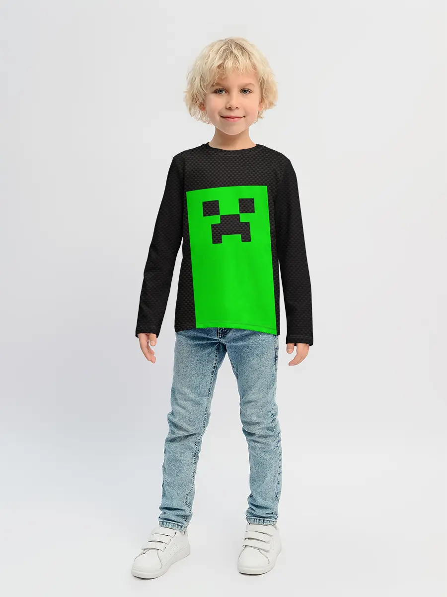 Детский лонгслив / MINECRAFT