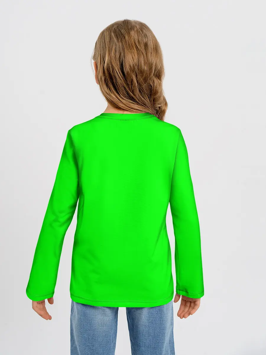 Детский лонгслив / MINECRAFT CREEPER