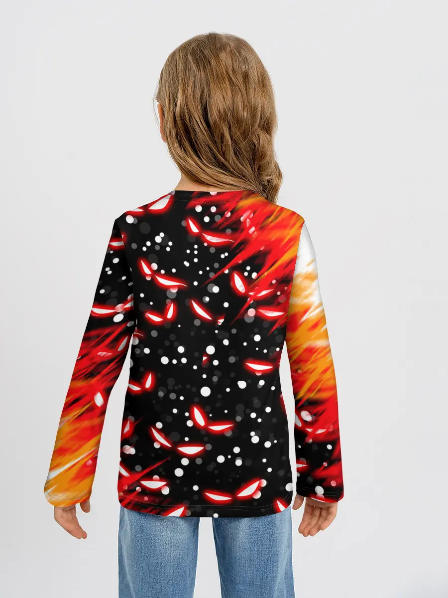 Детский лонгслив / HAZBIN HOTEL НОВОГОДНИЙ.