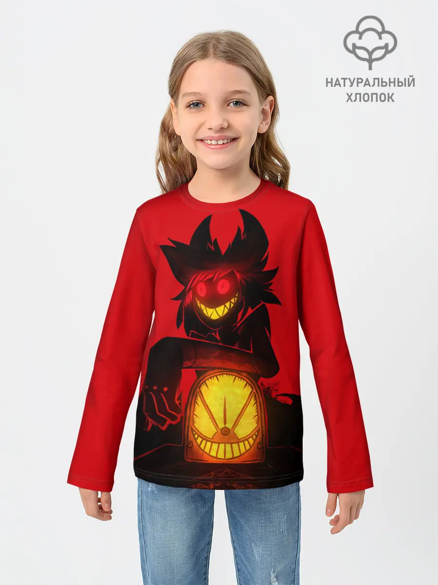 Детский лонгслив / Отель Хазбин