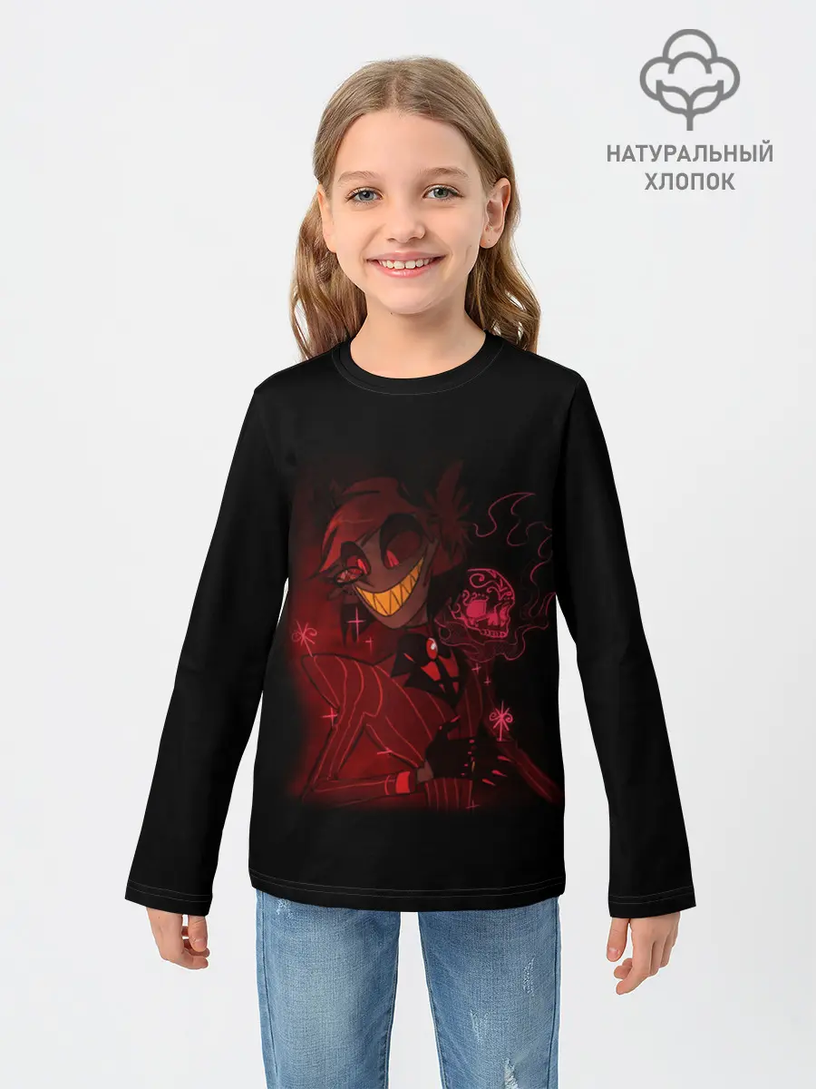 Детский лонгслив / Отель Хазбин