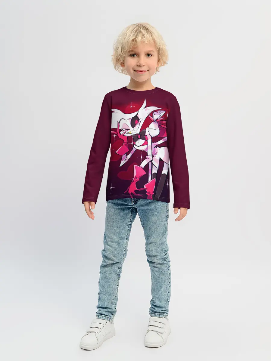 Детский лонгслив / Отель Хазбин