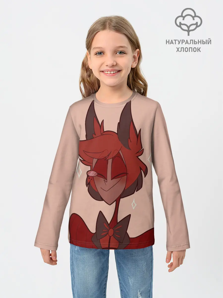 Детский лонгслив / Отель Хазбин