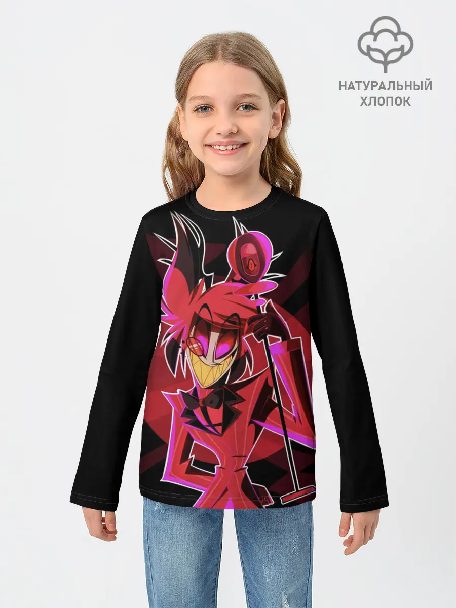 Детский лонгслив / Отель Хазбин