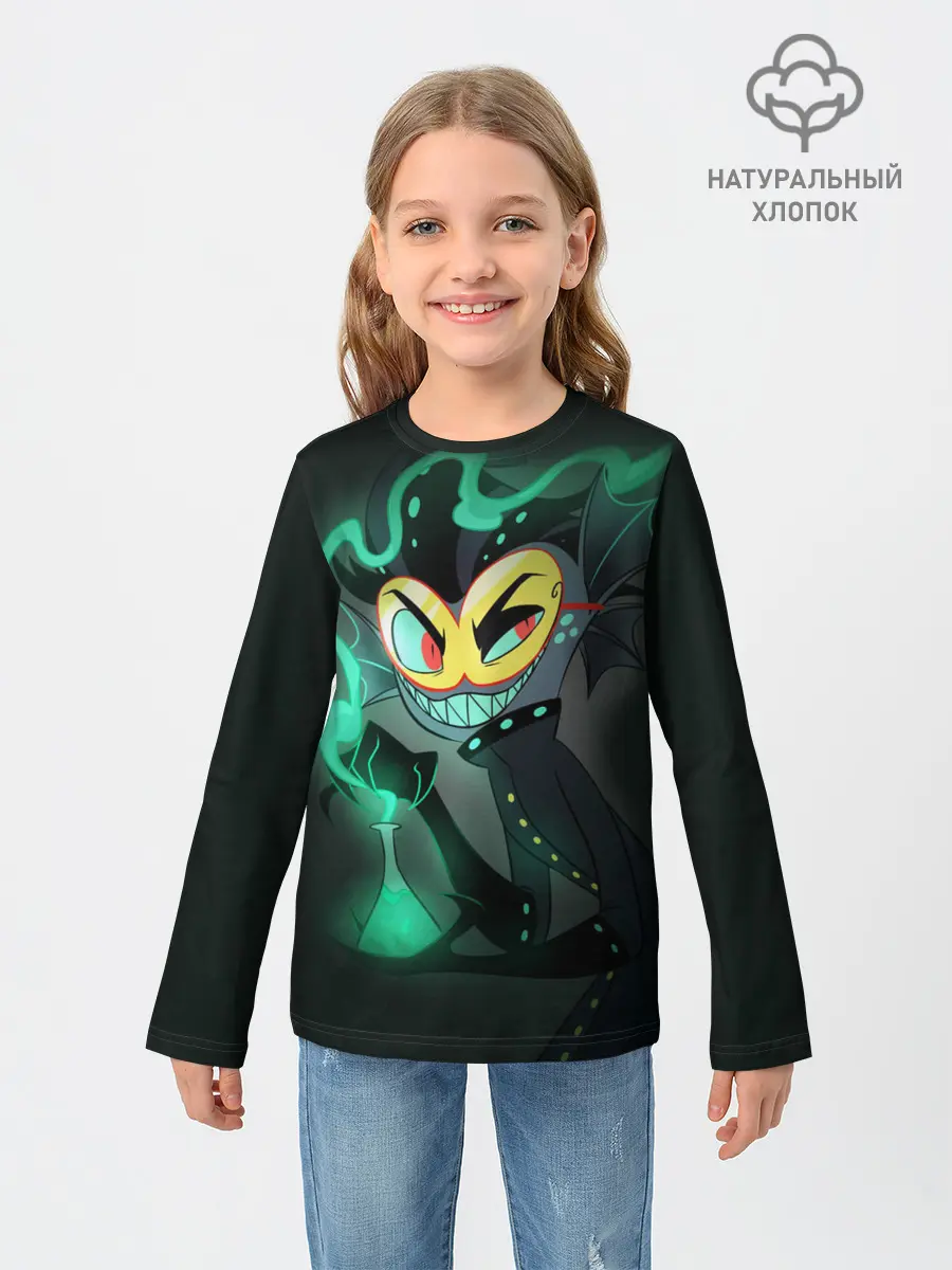 Детский лонгслив / Отель Хазбин